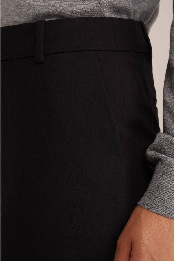 WE Fashion bootcut regular waist pantalon zwart - Foto 2