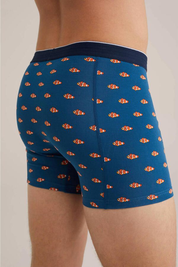 WE Fashion boxershort blauw - Foto 3