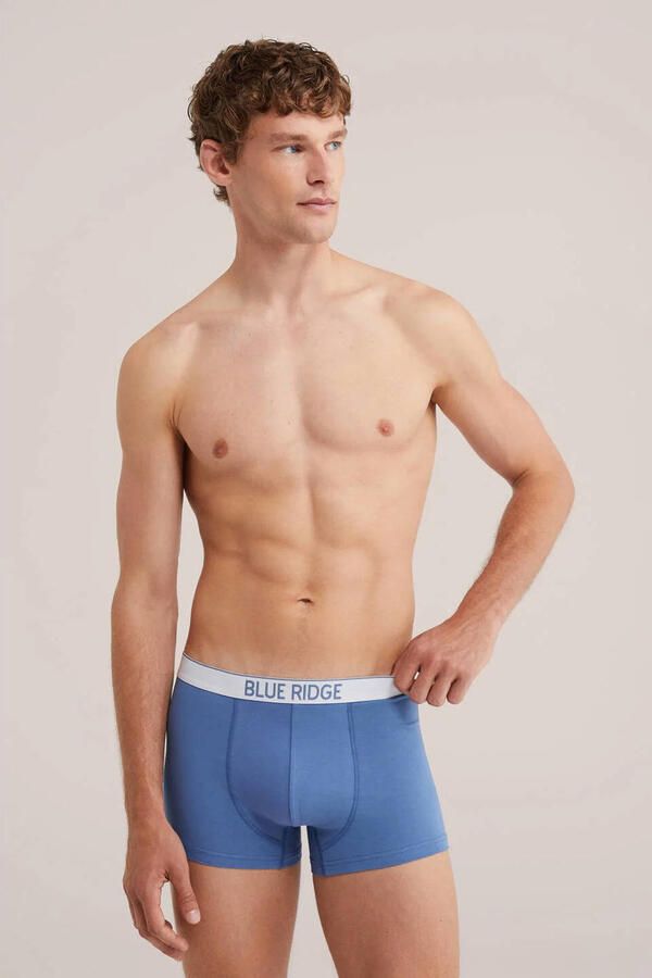 WE Fashion boxershort blauw