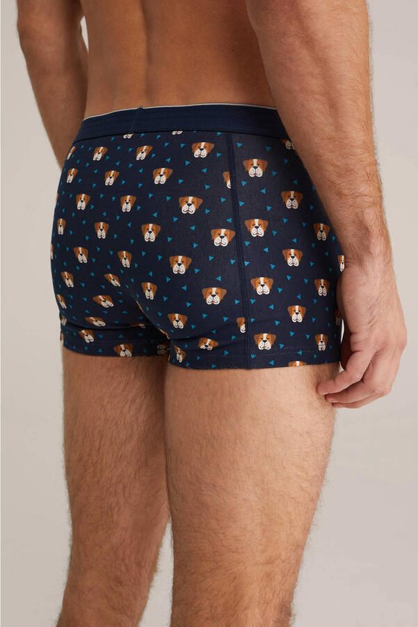 WE Fashion boxershort donkerblauw - Foto 2