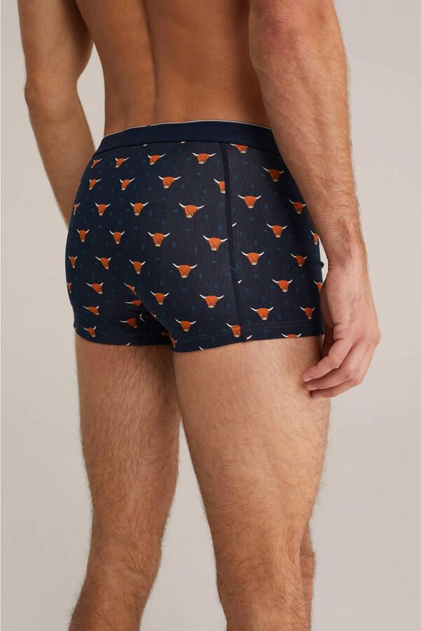 WE Fashion boxershort donkerblauw - Foto 2