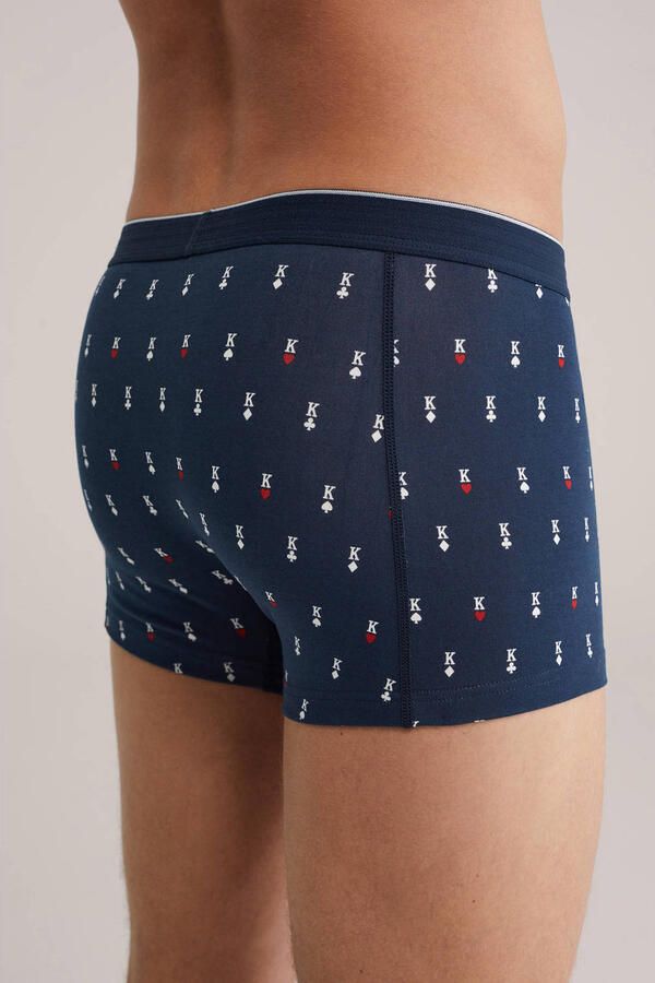 WE Fashion boxershort donkerblauw - Foto 2