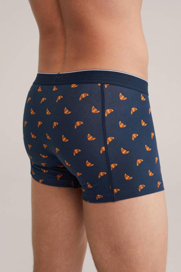 WE Fashion boxershort donkerblauw - Foto 2