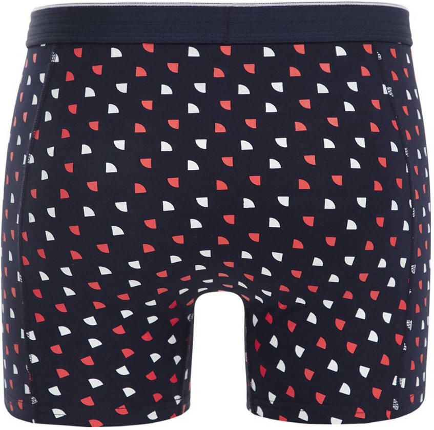 WE Fashion boxershort donkerblauw rood wit - Foto 2