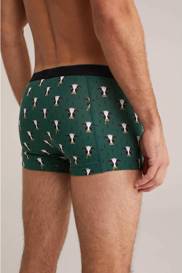 WE Fashion boxershort groen - Foto 2
