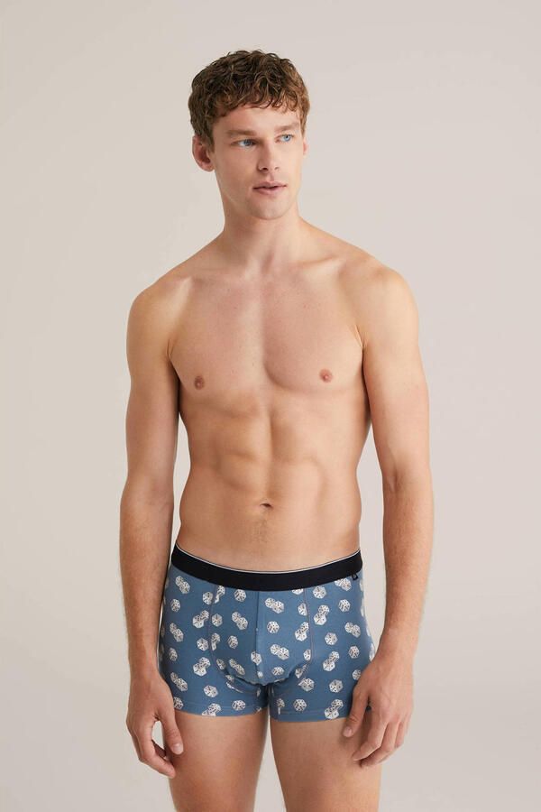 WE Fashion boxershort lichtblauw