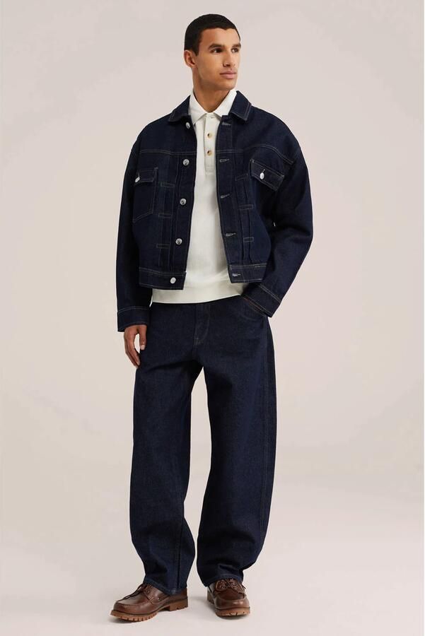 WE Fashion boxy gebreide polo ivoor - Foto 3