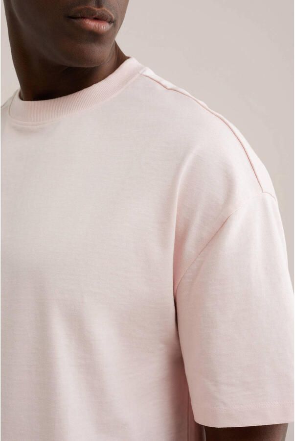 WE Fashion boxy T-shirt lichtroze - Foto 2