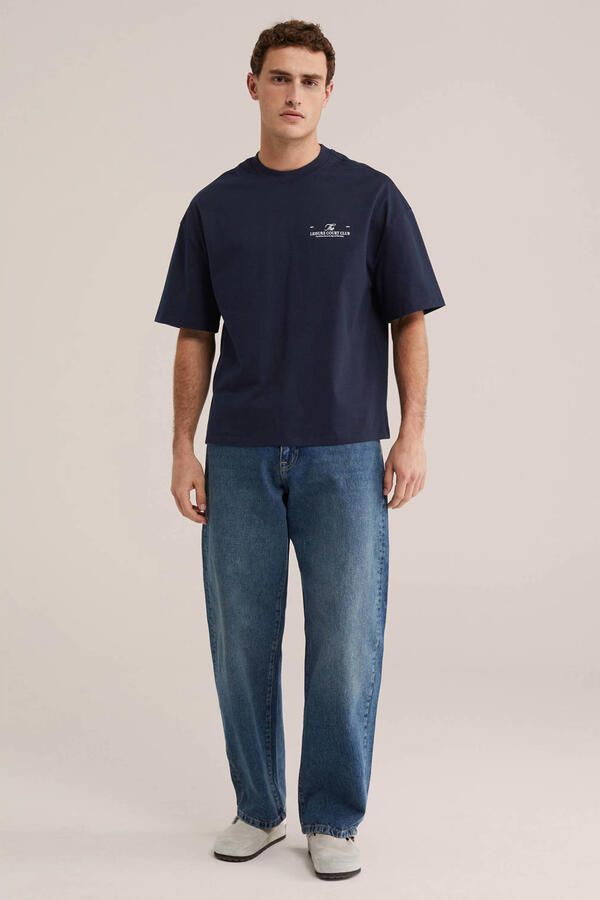 WE Fashion boxy T-shirt met backprint - Foto 2