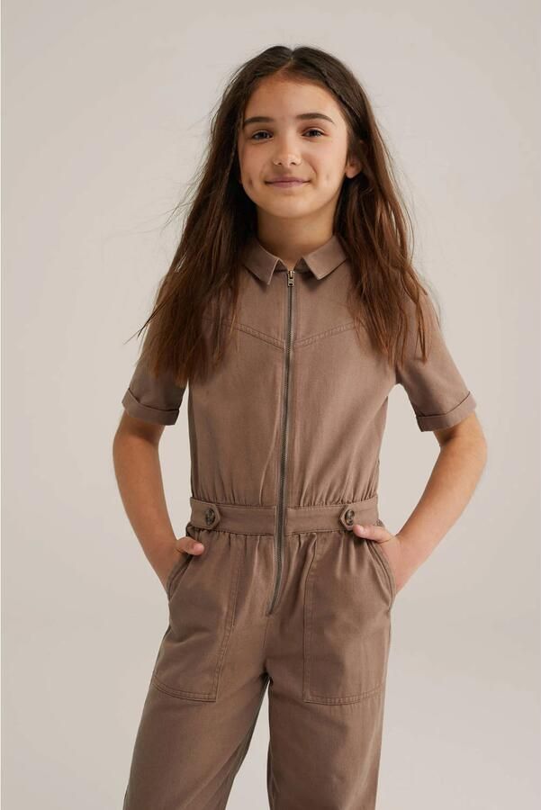 WE Fashion bruin jumpsuit - Foto 1