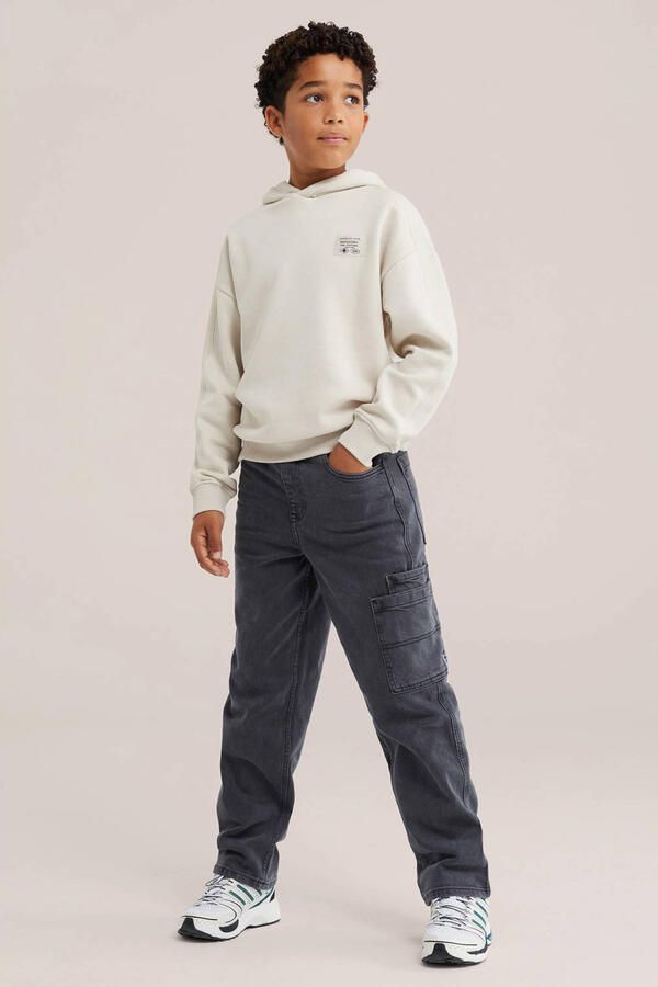 WE Fashion casual broek antraciet - Foto 2