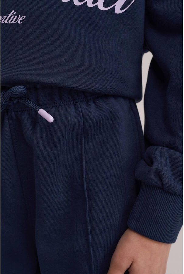 WE Fashion casual broek donkerblauw - Foto 2