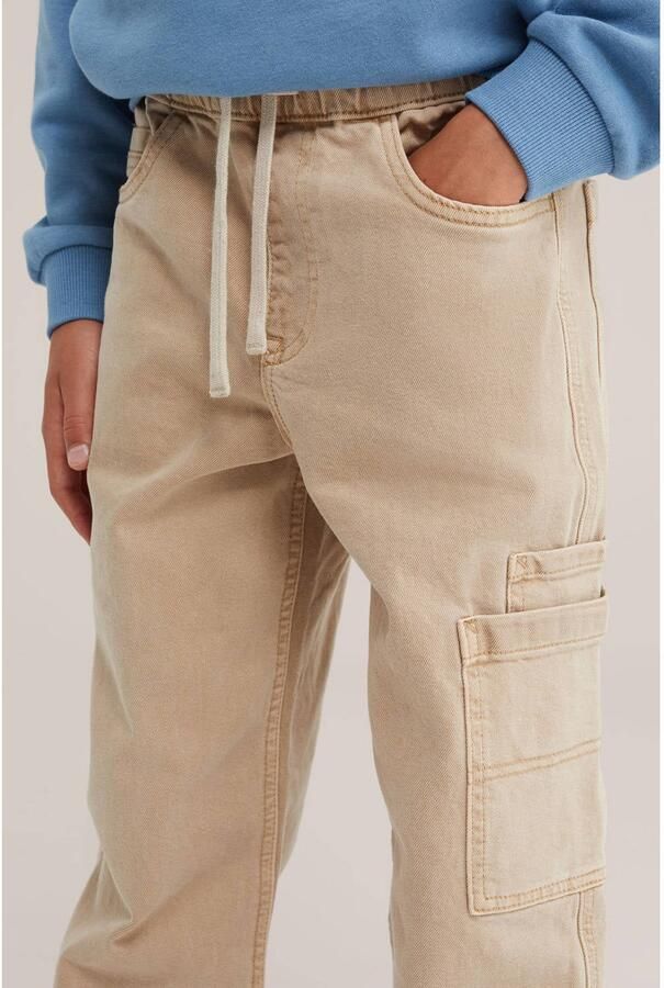 WE Fashion casual broek zand - Foto 2