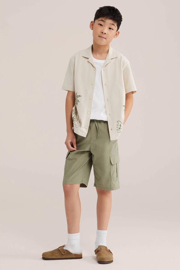 WE Fashion casual overhemd beige - Foto 2