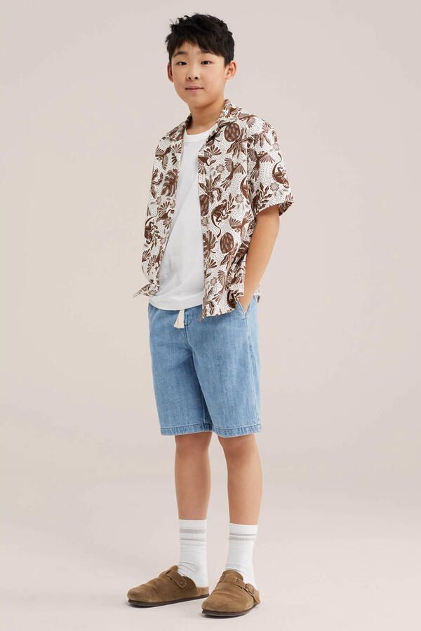WE Fashion casual overhemd bruin - Foto 2