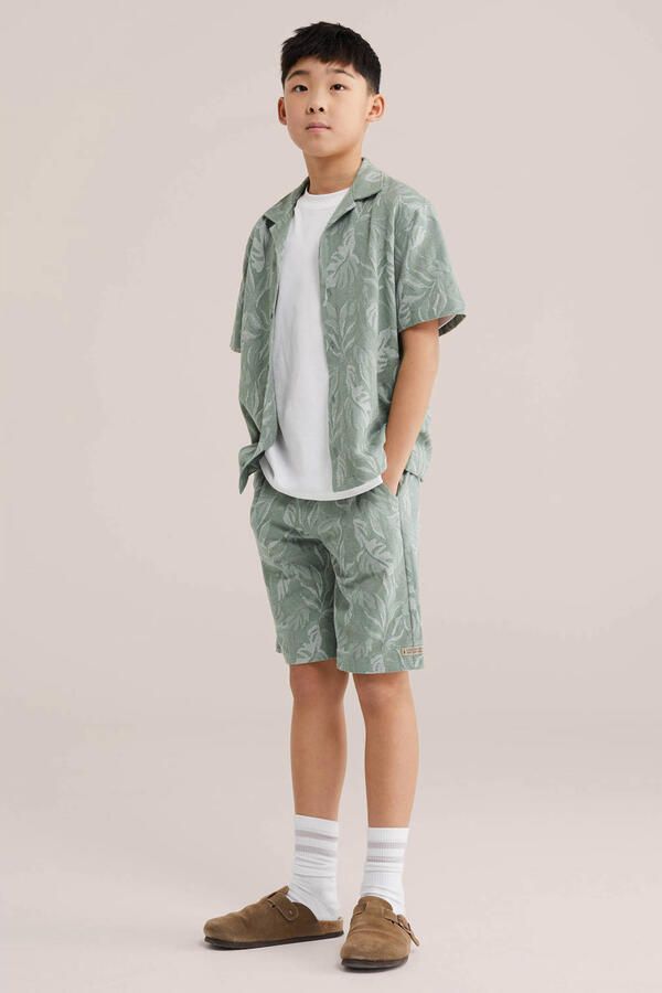WE Fashion casual overhemd groen - Foto 3