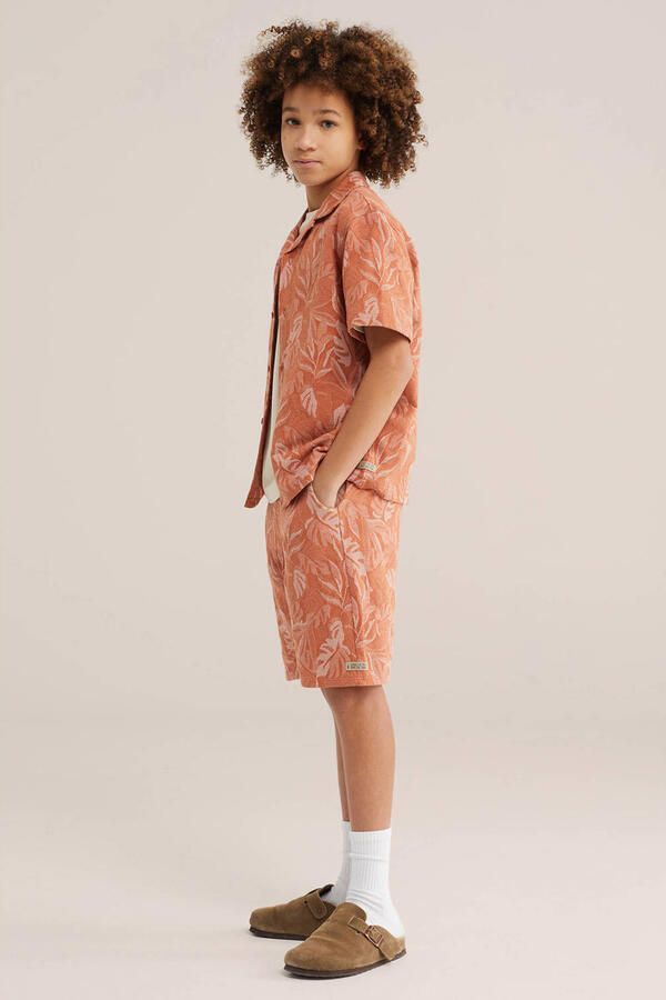 WE Fashion casual overhemd oranje - Foto 2