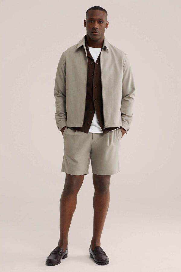WE Fashion chino short beige - Foto 3
