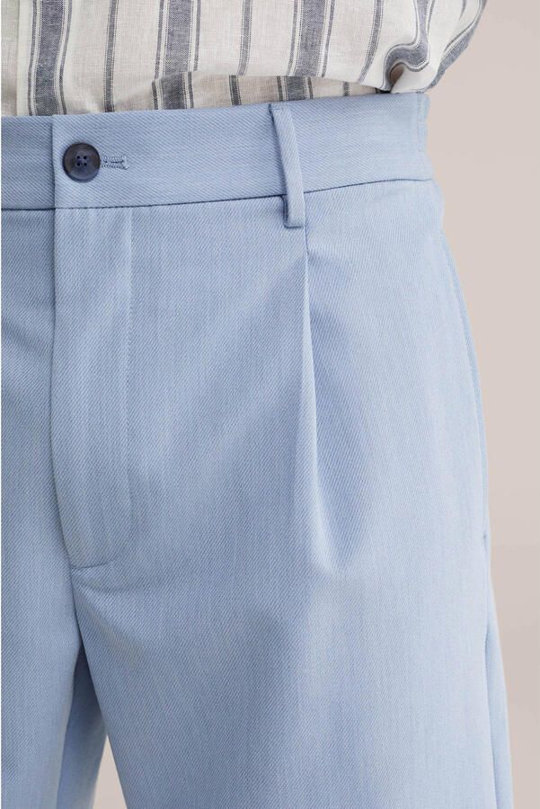 WE Fashion chino short lichtblauw - Foto 2