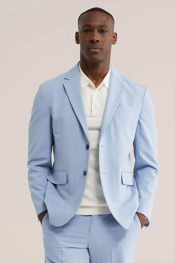 WE Fashion colbert blauw
