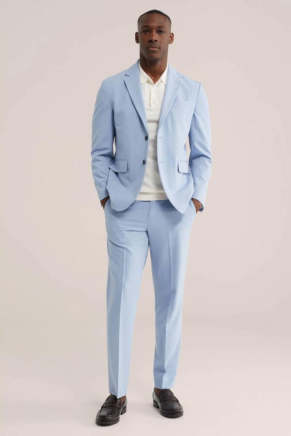 WE Fashion colbert blauw - Foto 2