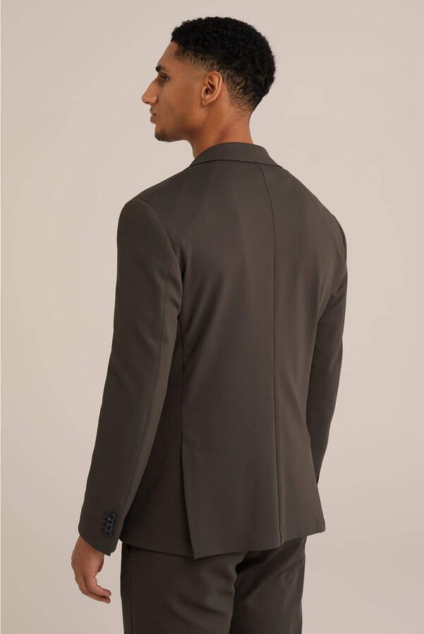 WE Fashion colbert bruin