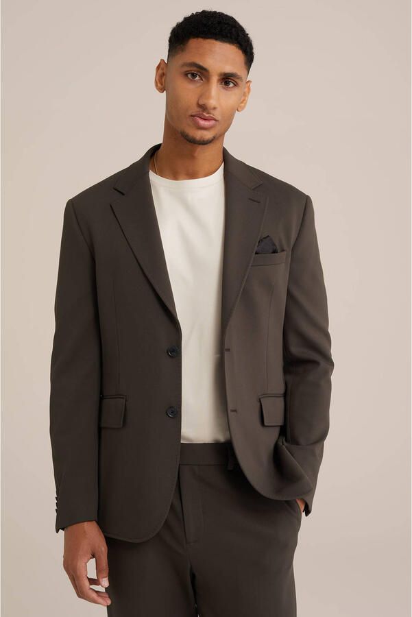 WE Fashion colbert bruin - Foto 2