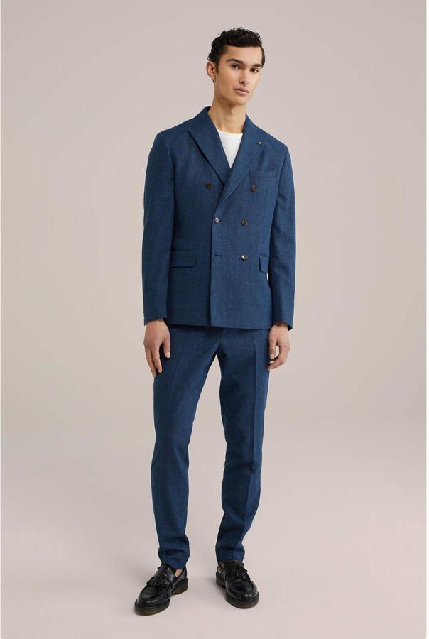 WE Fashion colbert donkerblauw