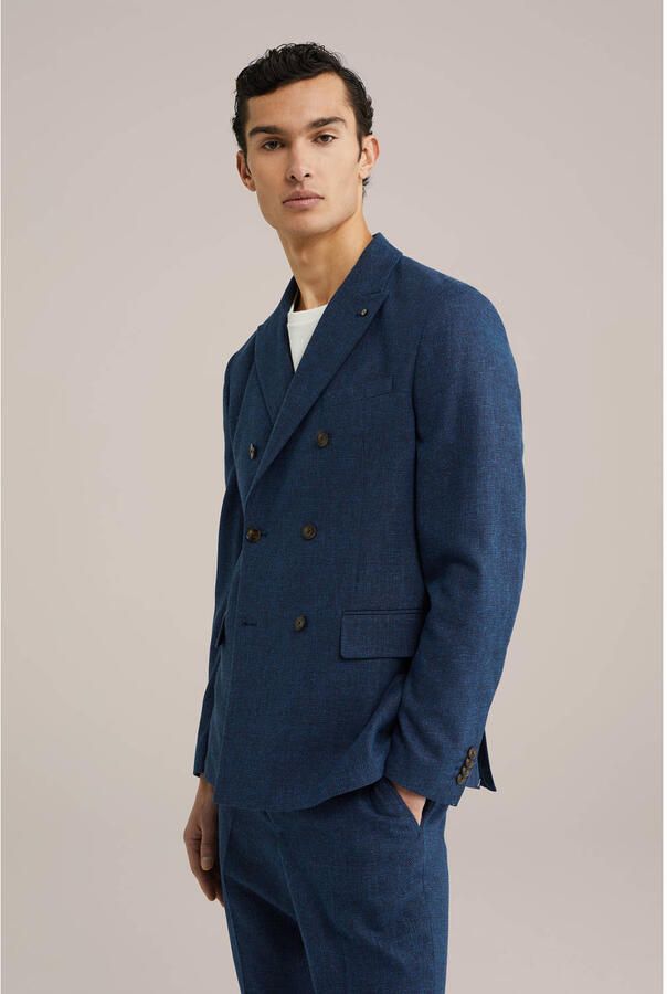 WE Fashion colbert donkerblauw - Foto 3