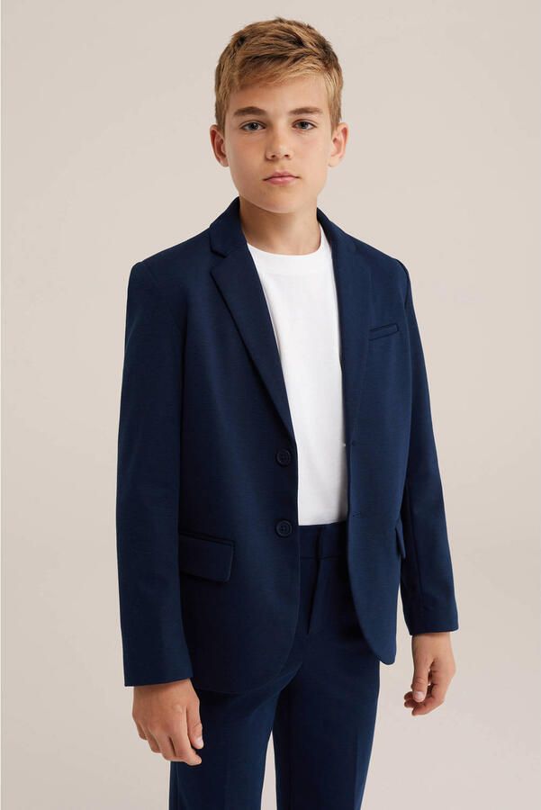 WE Fashion colbert donkerblauw