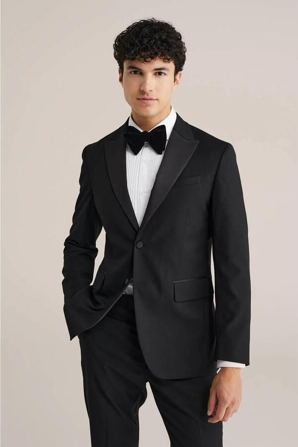 WE Fashion colbert zwart - Foto 3