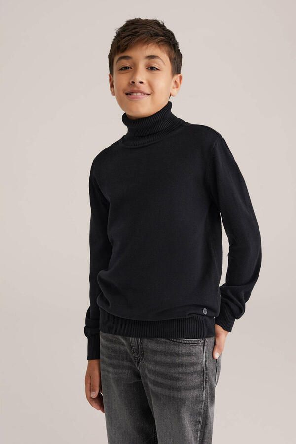 WE Fashion coltrui zwart