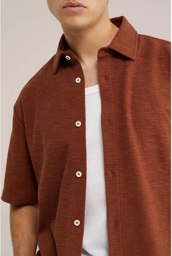 WE Fashion comfort casual overhemd brique - Foto 3