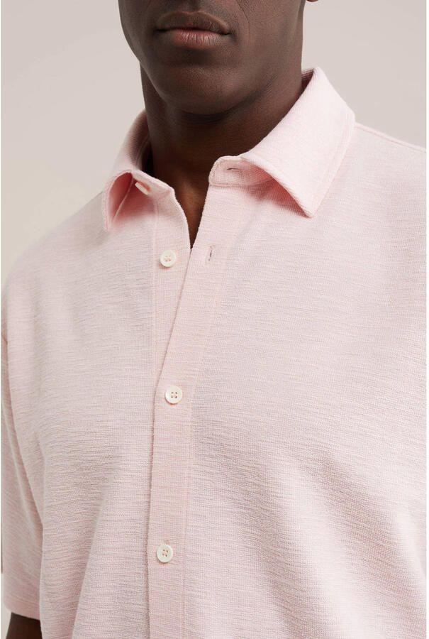 WE Fashion comfort casual overhemd roze - Foto 2