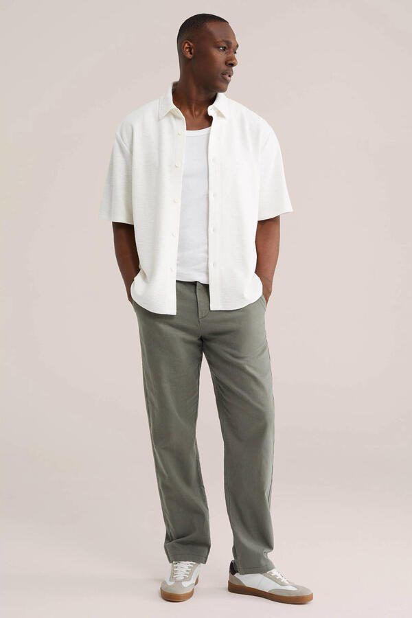 WE Fashion comfort casual overhemd wit - Foto 3