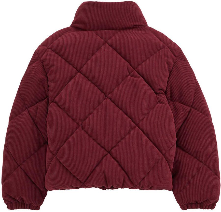 WE Fashion corduroy gewatteerde jas donkerrood - Foto 2