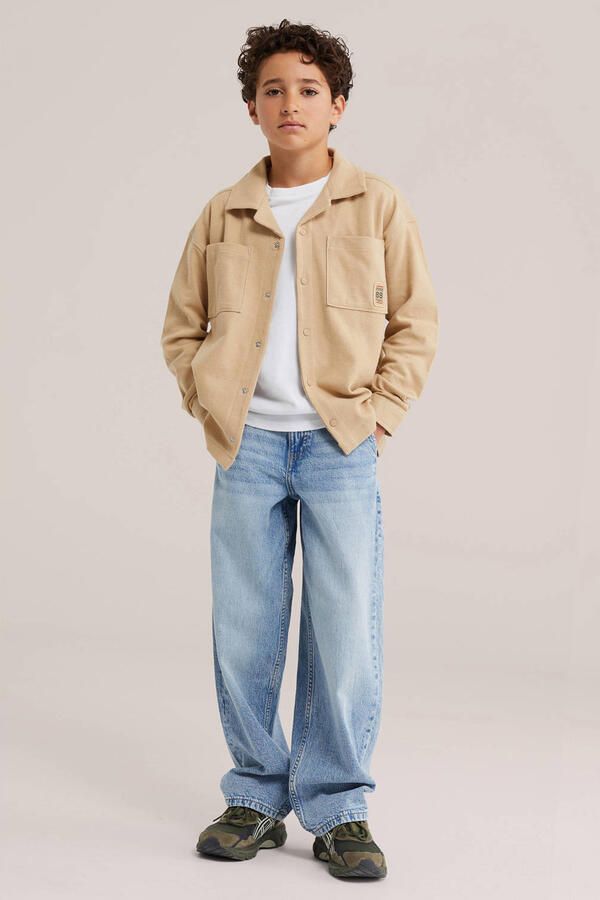 WE Fashion corduroy overhemd zand - Foto 2