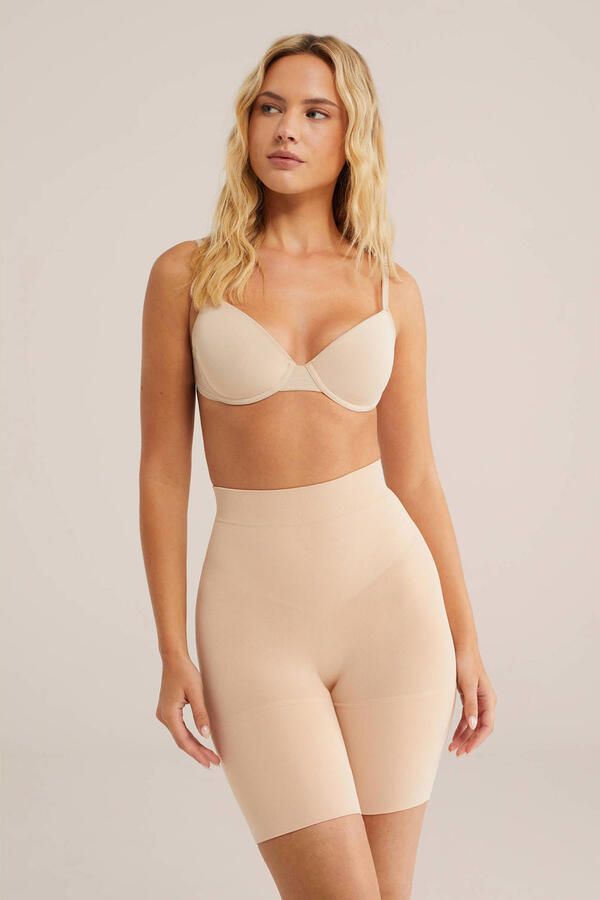 WE Fashion corrigerende short beige