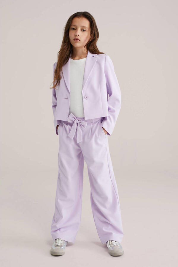WE Fashion cropped blazer lila - Foto 2