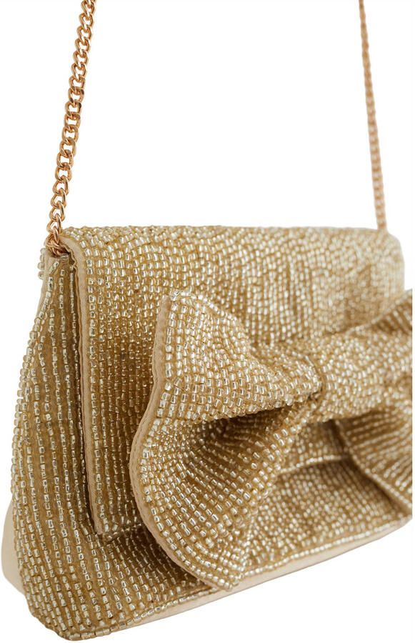 WE Fashion crossbody tas goudkleurig - Foto 3