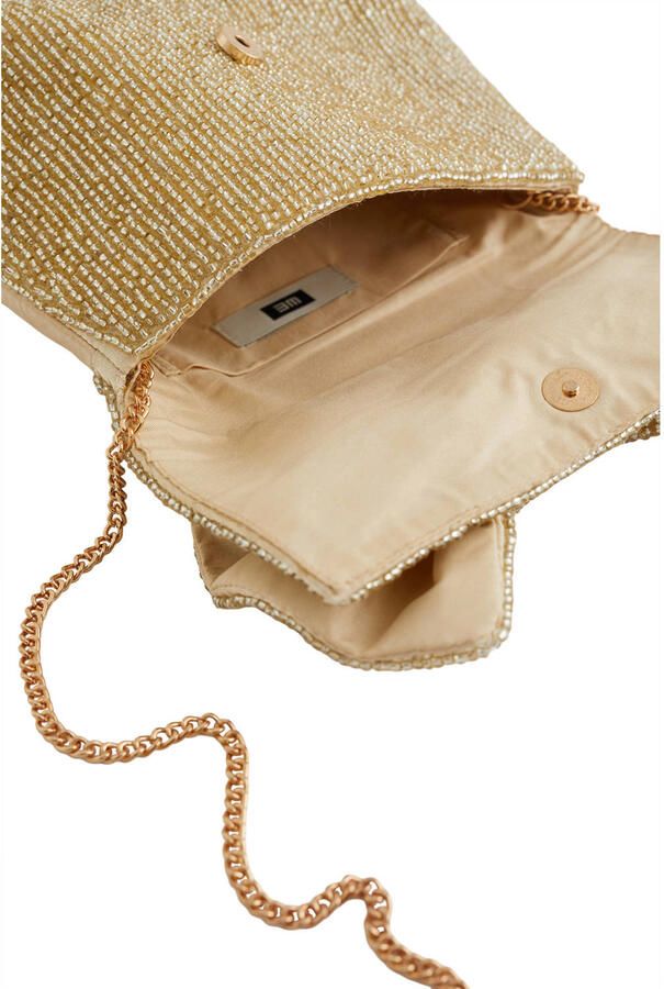 WE Fashion crossbody tas goudkleurig - Foto 2