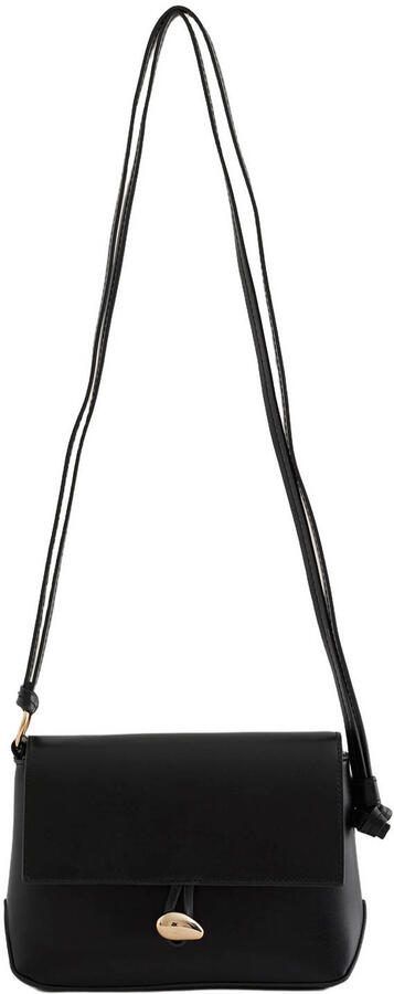 WE Fashion crossbody tas zwart