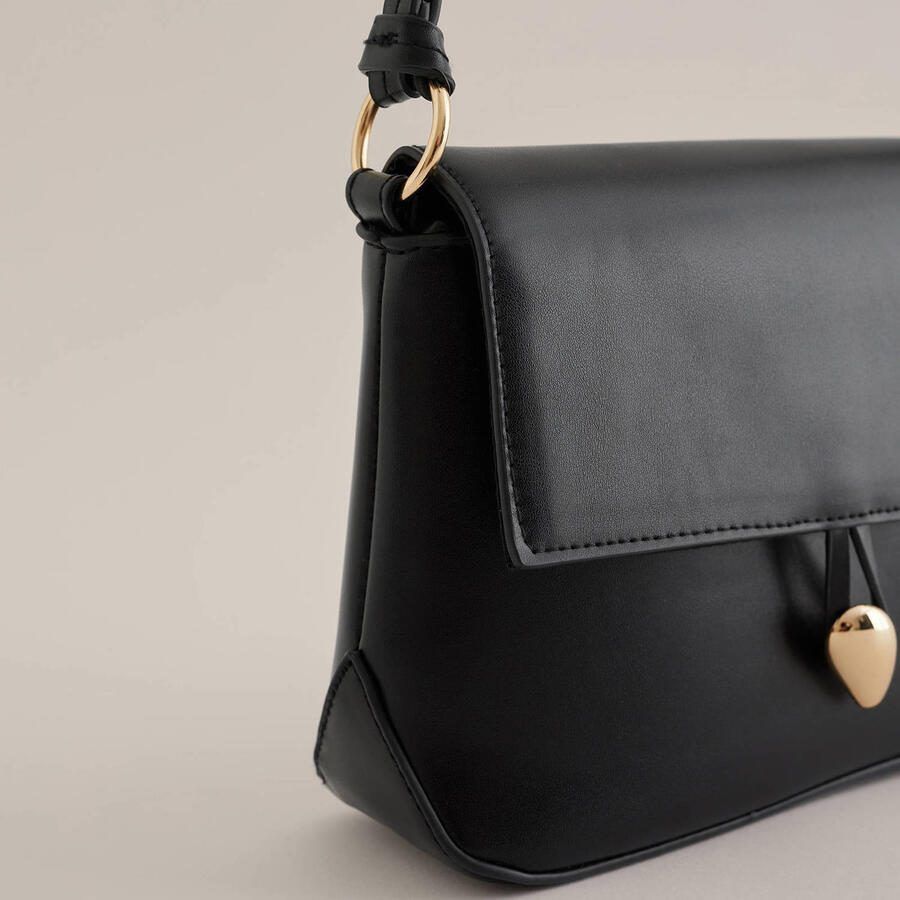 WE Fashion crossbody tas zwart - Foto 2
