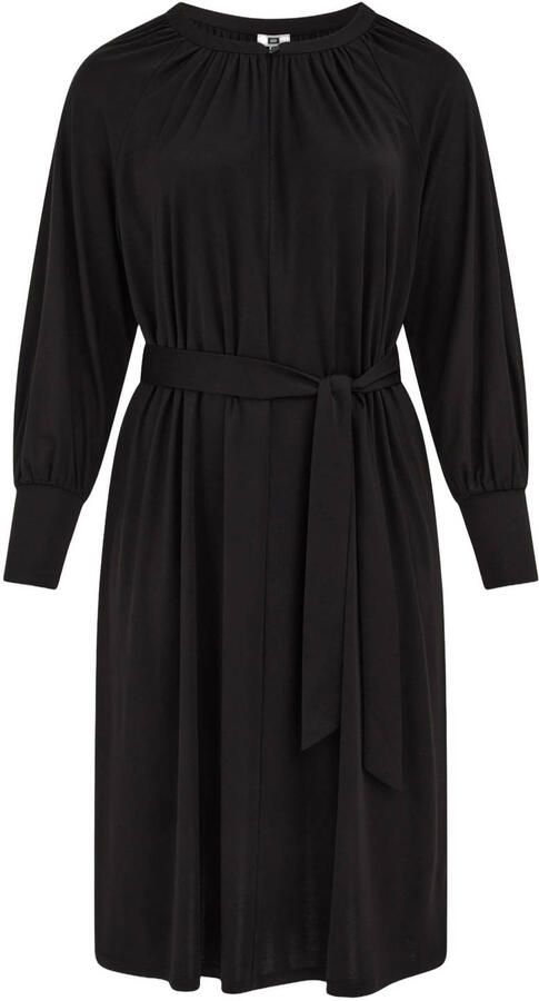 WE Fashion Curve A-lijn jurk zwart - Foto 2