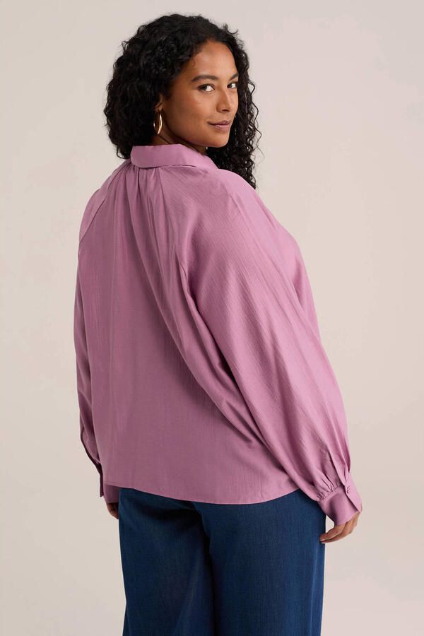 WE Fashion Curve blouse Plus Size oudroze - Foto 3