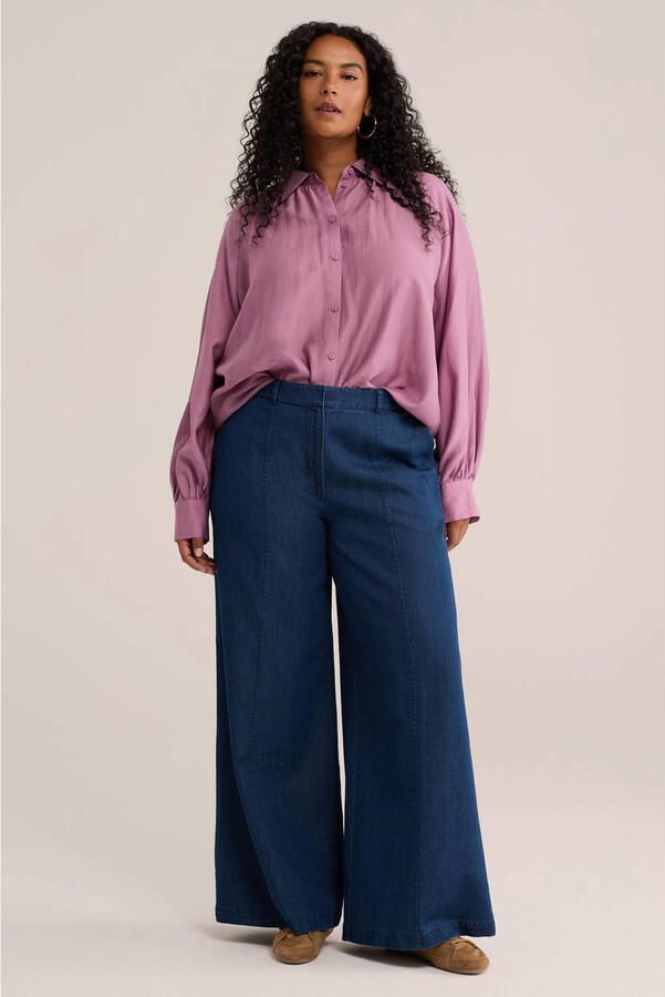 WE Fashion Curve blouse Plus Size oudroze - Foto 2