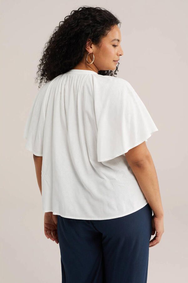 WE Fashion Curve blouse wit - Foto 3