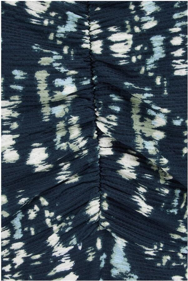 WE Fashion Curve jurk donkerblauw