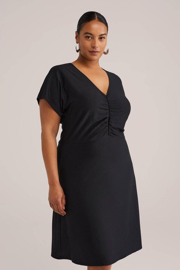 WE Fashion Curve jurk zwart - Foto 2