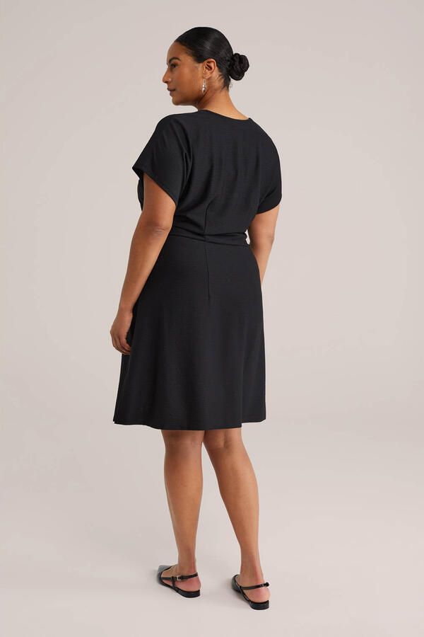 WE Fashion Curve jurk zwart - Foto 3